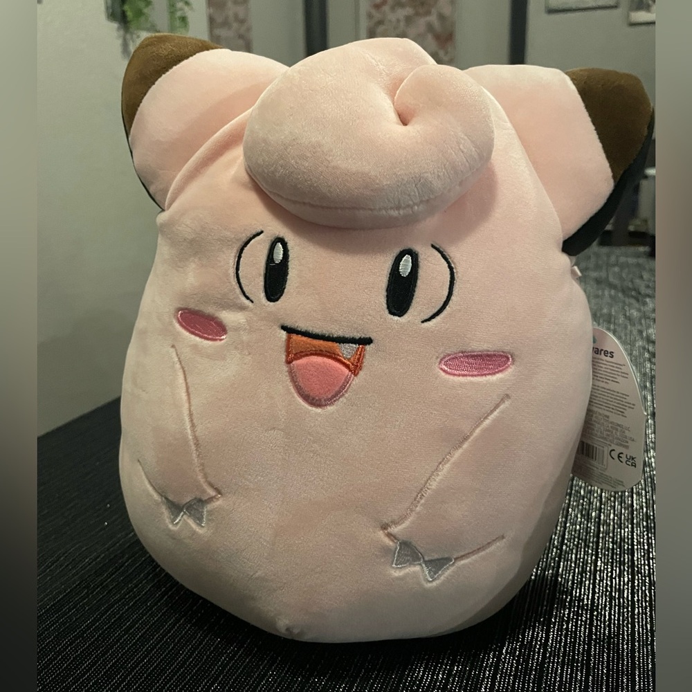 Squishmallow Pokemon Clefairy NWT